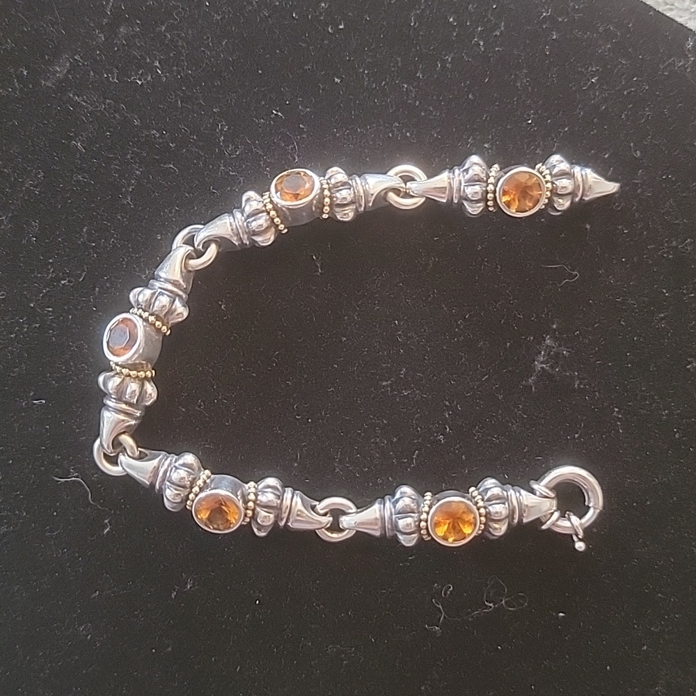 Steven Lagos Caviar Collection  Silver , Gold and Citrine. - Picture 2 of 6